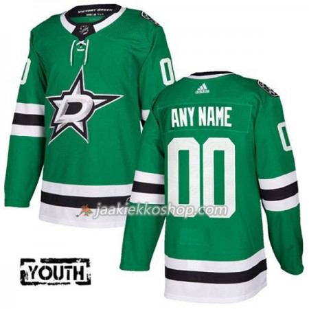 Lapsille NHL Dallas Stars Custom Adidas 2017-2018 Kelly Vihreä Authentic